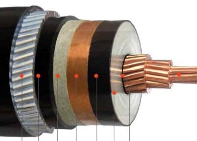 Китай Кабель SWA таможни AWA бронированный медный, кабель 11KV 33KV одиночного сердечника бронированный продается