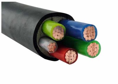 China Low Voltage XLPE Insulated Power Cable 5 Core Copper Electrical cable With 4-400 Sqmm Cross Section Area for sale