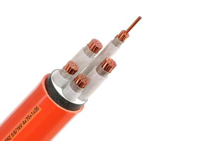 China Cable de transmisión clasificado de Lszh del fuego no metálico de alta temperatura de la envoltura 4x70+1x35 Sqmm en venta