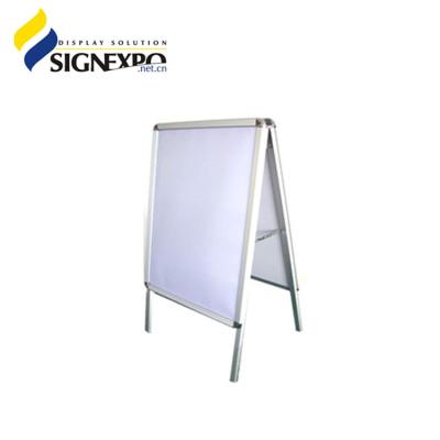 China Outdoor Advertising Aluminum Signs Advertising Display Aluminum Sandwich Board for sale