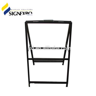 China Promotion Folding Stand Up Advertising Signs Marking Board Adapter A Frame Sidewalk Led Sidewalk Sign for sale