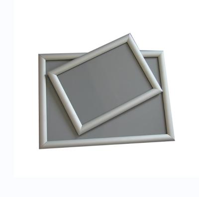 China Environmental Friendly Aluminum A4 Beveled Corner Snap Frame Poster Frame Photo Frame for sale