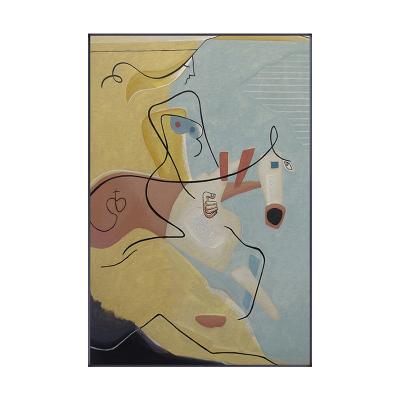 China Abstract Wall Decoration HD Canvas Printing Picasso For Figure Abstract Canvas Print Wall Painting Art for sale