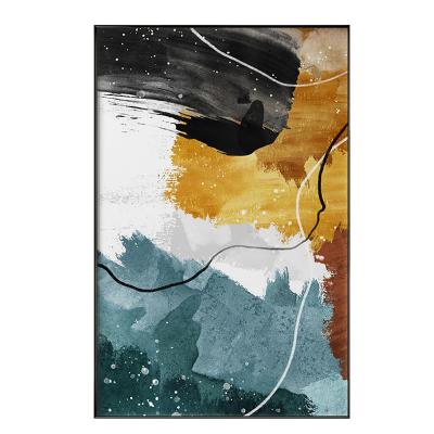 China New Modern Large Size Painting Posters Art Decoration Painting On Canvas Classic/Postmodern Gold Foil Abstract Wall for sale