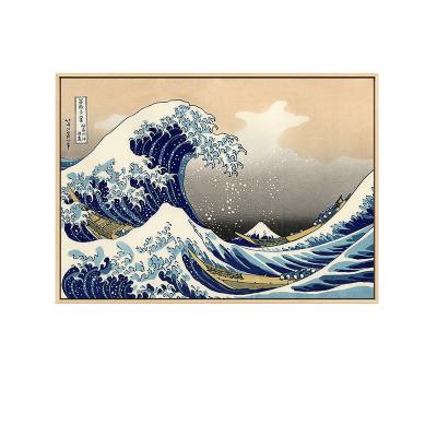 China Japan Style Japanese Kanagawa Wave Posters Classic Picture Prints Wall Art Home Decoration Seascape Paintings for sale