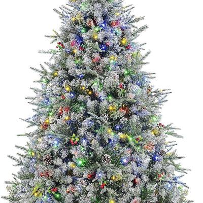 China AC LED curtain light Christmas Tree - Artificial Canadian Fir Full Bodied Pop Up Christmas Trees w/Metal Stand, Xmas Tree for Home & Office for sale