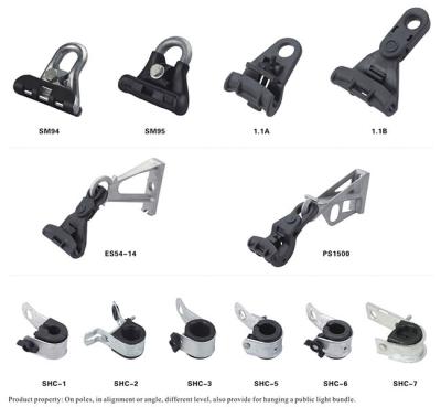 China Suspension Clamp for small diameter ADSS for sale