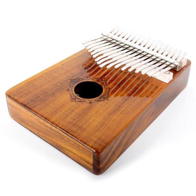 China Mini Portable Musical Instrument Solid Good Kalimba Musical Instrument Kalimba Kalimba 17 Inch Mahogany Piano Keys For Sale for sale