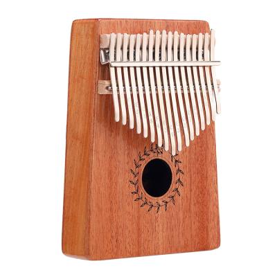 China Mini Portable Musical Instrument kalimba sound 2020 Good Musical Instrument Kalimba 17 Inch Mahogany Piano Keys for sale