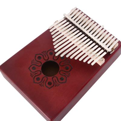 China Mini Portable Musical Instrument Factory Wholesale Musical Instrument Kalimba 17 Keys Inch Piano Beginners for sale