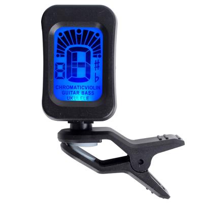 China Cheap Portable Removable Chromatic Guitar Digital Guitar Violin Ukulele Tuner for sale