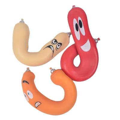 China Hot-Wholesale Wholesale New And Weird Tpr Decompression Stretch Memory Sand Hot Dog Toys for sale