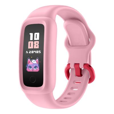 China Biggerfive Waterproof IP68 Temperature Kids Smart Watch Waterproof Magnetic Charging Medical Band With Kids Heart Rate Wristband for sale