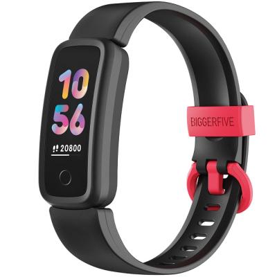 China MP3 Playback BIGGERFIVE Waterproof Sport Kids Smart Watch With Many Sport Models IP68 Functions Fitness Band Square Smart Wristband For Kids for sale