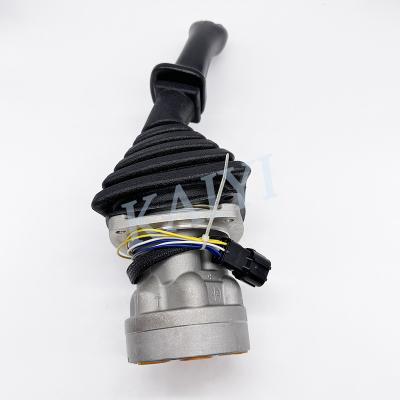 China Machinery Repair Shops Shop Aluminum With Rubber Pilot Handle Cover DH215-9 / DH225-9 / R-9 220-9 Joystick Valve for sale