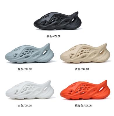 China Cushioning Double Flat And Open Toe Fashion Summer Waterproof Hot Selling Mens Slippers Outdoor Slides Sandals for sale