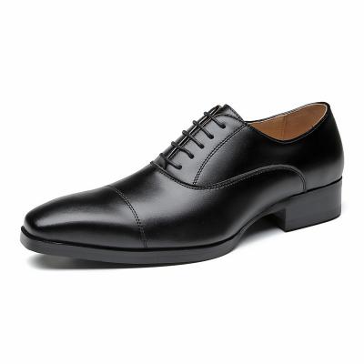 China 2022 New Breathable Japanese Three Connector Business Formal Shoes Lace Up Gentleman's Office Leather Men's Shoes for sale