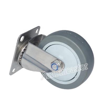 China Industry manufacturers point material handling equipment parts wanxiang stainless steel caster wheel wholesale for sale