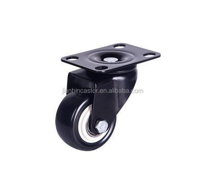 China swivel & Hot Selling Rigid PVC/PU/PP/TPR Light Duty Directional Wheel/Brake Swivel Universal Flat Caster for sale