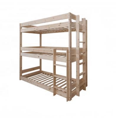 China Bunk Used Bunk Bed Single Bunk Bed Durable Furniture Children Beds In Solid Wood Kids Service for sale