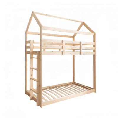 China New Cheap Quality New Quality Wooden Triple Bunk Beds Solid Wood Furniture Queen Bunk Beds for sale