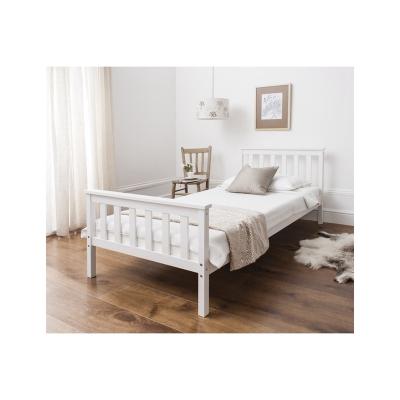 China Various Good Quality Modern Furniture Modern Simple Solid Wood Bed for sale