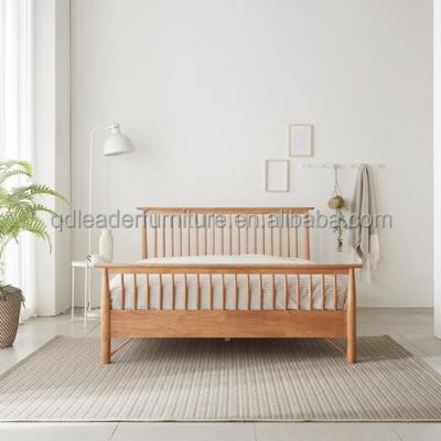 China Good Quality Double Bed Modern Solid Wood Single Bed for sale