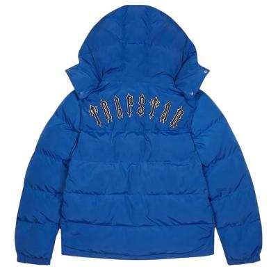 China Waterproof Women Fashion Thermal Hooded Women's Hoodie Men Good Quality Embroidered Detachable Hooded Jacket Winter Coat Trapstar Jacket for sale