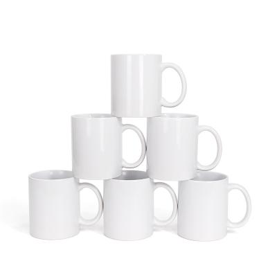 China Sublimation 11oz Sublimation Good Quality White Custom Ceramic Mug Coffee Mug for sale