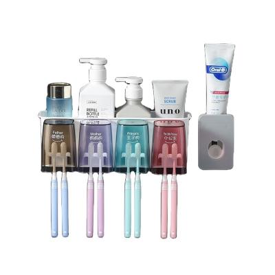 China Sustainable Unique Design Hot Selling Multiple Sizes Multifunctional Toothbrush Holder For Bathroom for sale