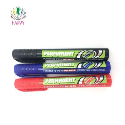 China 2903 Color Wholesale Non-toxic Paint Factory Direct Fabric Marker Pen Permanent Marker Pens for sale