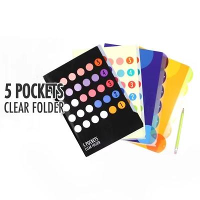 China Clear PP Folder Bag for sale