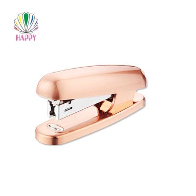 China Metal Rose Gold Stapler for sale