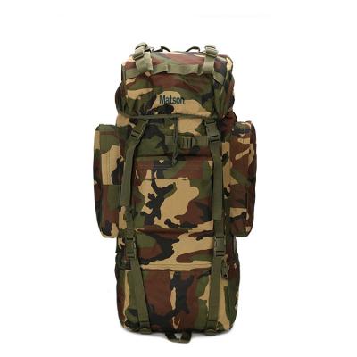 China Hiking Hiking Bag Outdoor Military Camouflage Backpack Waterproof Camping Hiking Bag Rucksack Mountaineering Backpacks for sale