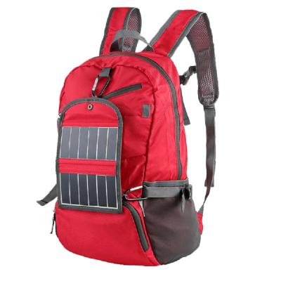 China Outdoor Foldable Solar Bag Backpack Sports Bag Solar Pack Hiking Hiking Rucksack for Men and Women Solar Bag Pack for sale