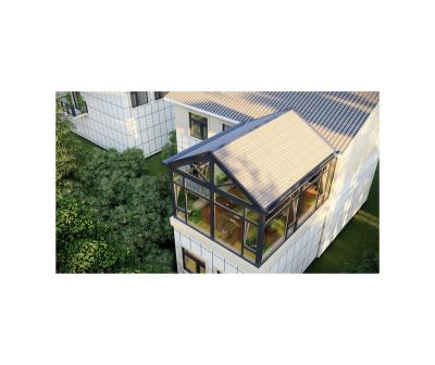 China LAP Bolt Technology And Mortise And Tenon Structure Factory Supply Hot Sale Gable Roof Customized Corrosion Aluminum Sunroom Resistance for sale