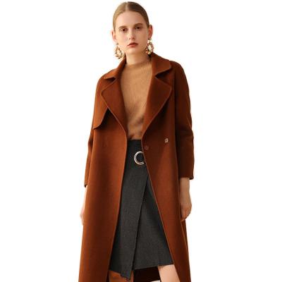 China Hot Sale 2021 New Style New Arrival JTFUR Trench Wool Factory Custom Wholesale Breathable Coat Female Breathable for sale