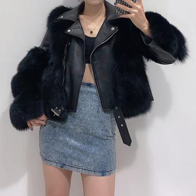 China Jtfur Fashion Winter Jacket White Fox High Quality Viable Fur Coat For Women for sale