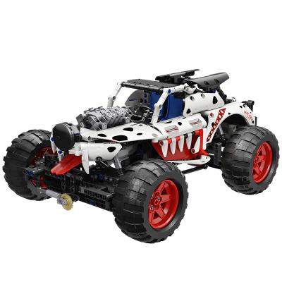 China Toy Songrebo Electronic APP Rc Radio Control Toy Car Educational Toys Building Block High Speed ​​Block Sets legoing toys for sale