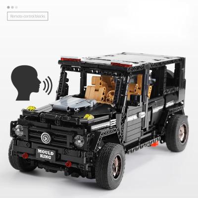 China Building Toy Songrebo Smart Educational RC Car SUV Model Offroad APP Building Block Sets Legoing Toy for sale