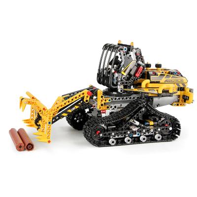 China Toy Songrebo Legoing Toys APP Excavator Building Block Remote Control Rc Truck 3D Puzzle Building for sale