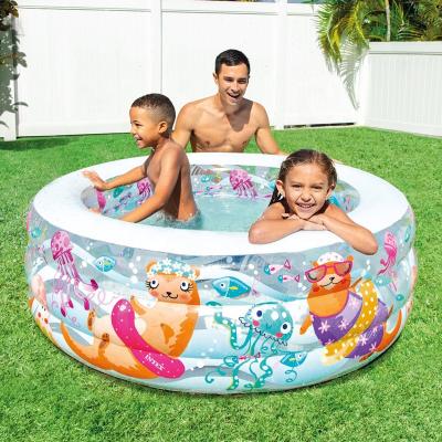 China Intex 58480 PVC Inflatable Pool For Kids Underwater World Around Pool PVC Color Box 152 Cmx56 cm 10.84KG NC; FUJ 0.3mm Blank for sale