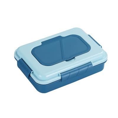 China 4 Compartment Stainless Steel Leakproof And Airtight Food Containers Large Capacity Heatable Lunch Box for sale