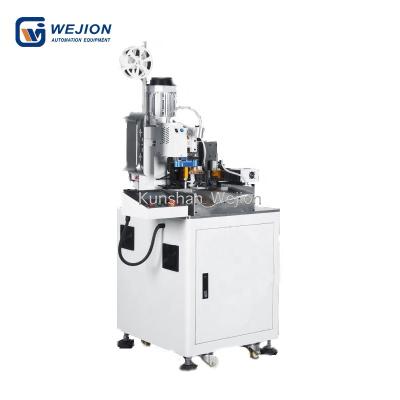 China Automatic crimping terminal machine Wejion793 wire cutting tinting crimp ferrule pin terminal ring zqs crimping machine for sale