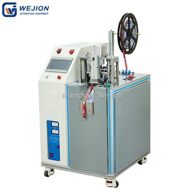 China WJ2060 Hotels Ultrasonic Label Cutter Machine Soft Label Care Label Washing Cutting Machine for sale