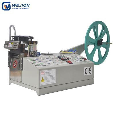 China Wejion749 High Precision Automatic Computer Belt Cutting Machine High Speed ​​Band Belt Hot Cutting Machine for sale