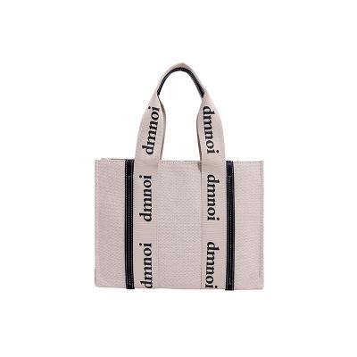 China Other New Korean Style Letters One Shoulder Crossbody Women's Bag Custom Printing Ladies Fashion Handbags for sale