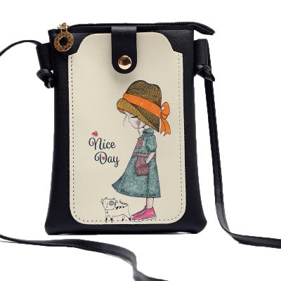 China Other Wholesale New Women Long Wallet Mini Cute Shoulder Bag Female Wallets Clutch For Lady for sale