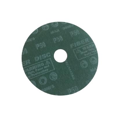 China Aluminum Oxide Or Zirconia Material Abrasive Discs 4-7inch Fiber Sanding Disc 100/115/125/150/180 for sale