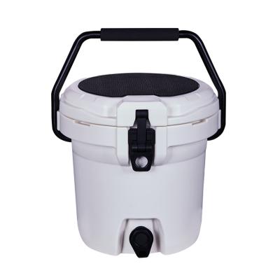 China Waterproof USA Shipping 5 Gallon Bucket Roto Ice Mold Hard Plastic Cooler Jugs Cooler Hotel for sale